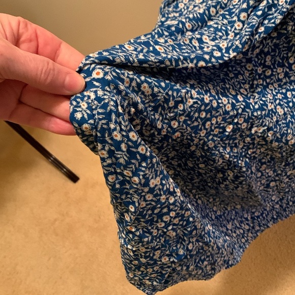 NWOT Unity Ditsy Floral Print Belted Cami Dress - Picture 6 of 9